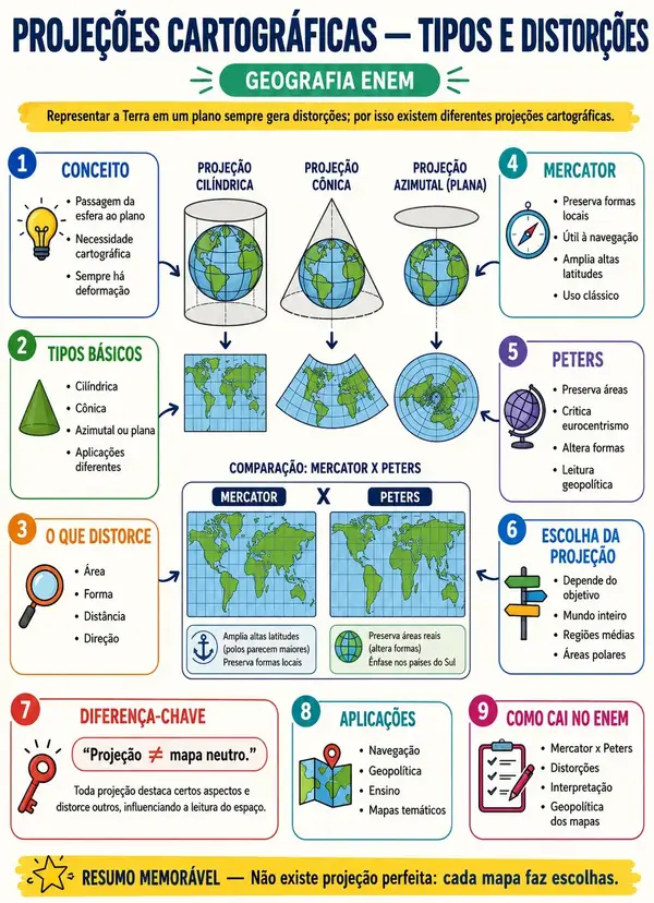 Projeções Cartográficas