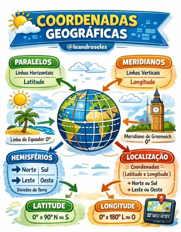 Coordenadas Geográficas