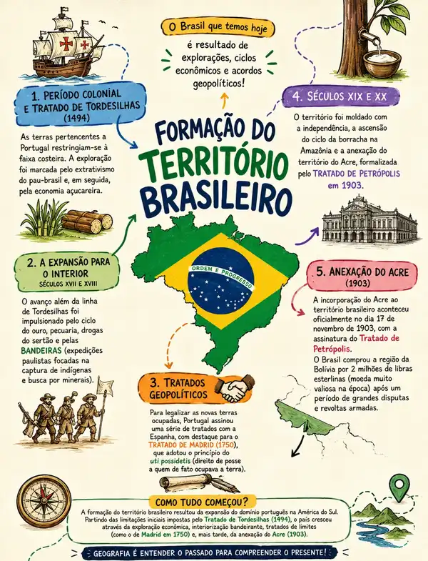 Formação do Território Brasileiro